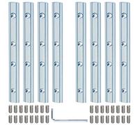 LBING 8pcs Profil en Aluminium Droit Ligne Connecteur | 30X30 Joint Support pour Aluminium Extrusion Profile Série pour Aluminium Extrusion Profile Série