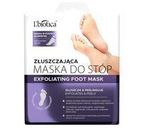 L’biotica Masks chaussettes exfoliantes pour adoucir et hydrater la peau des pieds 1 paire