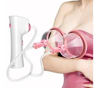LBJDJYB Électrique Masseur de Poitrine, USB Rechargeable Breast Double Cup Care, Machine de Soin de Poitrine Promouvoir Le Développement du Sein Dispositif de Soins