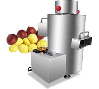 LBJDJYB Éplucheuse À Châtaignes Automatique - Éplucheuse Commerciale pour Châtaignes Décortiqueuse Électrique en INOX - pour Usage Commercial Et Domestique À Couteaux
