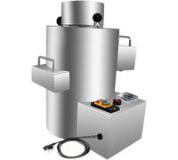 LBJDJYB Éplucheuse À Châtaignes, Décortiqueuse À Châtaignes, Peleuse À Châtaignes, Machine À Décortiquer Les Châtaignes Automatique, Capacité 100 KG/H Vitesse (12V/220V)