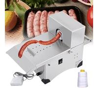 LBJDJYB Machine a Saucisse Electrique, Machine À Faire des Saucisses Électrique, Remplisseur À Saucisses Électrique, Machine À Nouer Et À Attacher Les Saucisses pour Farcir Les Saucisses