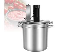 LBJDJYB Mélangeur Électrique pour Confitures Et Sauces - Agitateur De Sauce - Mélangeur Automatique pour Aliments - Cuve Chauffante en INOX 15L/25L/40L pour Confiture