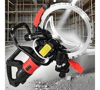 LBJDJYB Scie À Béton Électrique 12000W, Découpeuse À Béton, Scie Murale Béton Eau, Scie Murale Beton sur Rail, Scie Annulaire Haute Fréquence, pour Couper Béton,Brique, Lame Diamant 410mm,12000W