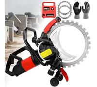 LBJDJYB Scie À Béton Électrique, Scie Murale, Découpeuse À Béton, Machine À Découper Le Béton, Machine De Découpe Murale, Coupe sans Poussière, pour Couper Béton,Brique, Lame Diamant 410mm,12000W