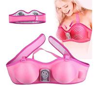 LBJDJYB Soutien-Gorge Rehausseur de Poitrine Vibrant électrique, Augmentation Mammaire Rapide Portables, sans Fil Électrique Masseur du Sein Amélioration Anti-affaissement