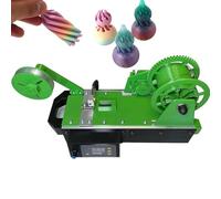 LBLFEBD Machine de fabrication de filaments d'extrudeuse pour imprimante 3D, recyclage de bouteilles en PET recyclées, contrôle numérique de la température, pour familles, bricoleurs, petits studios