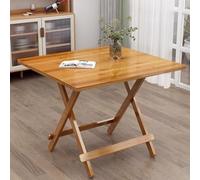 LBLFEBD Table basse de salon pliante en bois, table de jardin patio/terrasse, table de salle à manger en plein air, table de collation, table de collation à l'huile, hauteur réglable, table basse