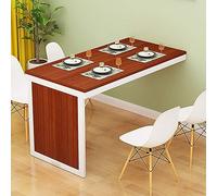 LBLFEBD Table de salle à manger pliante pour ordinateur portable, table murale flottante pour ordinateur portable, table à écrire murale en bois, simple moderne, multifonction (taille : 100 x 50 cm