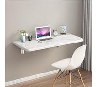 LBLFEBD Table murale, bureau mural pliable multifonction, bureau pliable pour économiser de l'espace pour étude, chambre, bar à domicile, cuisine, salle de bain ou buanderie (taille : 60 x 30 cm)