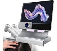 LBMED Analyseur pour Cuir Chevelu, 3 Sondes Interchangeables, 4 Spectres D'imagerie, 13 Indicateurs D'analyse, Balayage Multi-Zones, Génération De Rapport D'examen, écran Tactile HD 15,6 Pouces