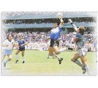 LBMED Art Peinture Impression sur Toile Leggende Del Calcio Diego Maradona 5 pour la décoration familiale Affiches et Photos 15.7"x23.6"(40x60cm) sans Cadre