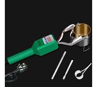 LBMED Creuset Portatif pour La Fusion du Plomb Et des Métaux, avec Poignée Anti-brûlure Et Cuve en Alliage De Titane Résistant Aux Hautes Températures (0-400 °C), Capacité De 4 À 6 Pièces