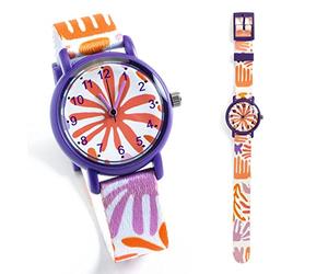 LBR Leaves 50433 Montre d'apprentissage, Multicolore