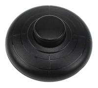 LbsAMP 1 Pièces Interrupteur à Pied Rond 250V / 2A Commutateur de Pied pour Câbles à 2 ou 3 Conducteurs Interrupteur à Commande au Pied pour Lampes de Table et Lampadaires Ø65mm x 28mm - Noir