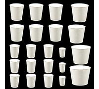 LbsAMP 22 Pièces Bouchon en Caoutchouc Solide bouchons de cône en caoutchouc solide pour une utilisation en laboratoire pour Sceller Bouteilles Flask Fioles Coniques 10 tailles (000#-8#)