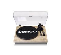 Lenco LBT-188 Platine Vinyle - Platine Bluetooth - Entraînement par Courroie - 2 Vitesses 33 & 45 RPM - Anti-Skating - Numériser Vinyle en MP3 - Marron Foncé - Pignon