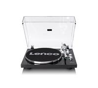 Lenco Platine vinyle LBT-215BK – Bluetooth avec composants en métal – Finition Piano Noir