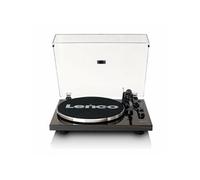 Lenco LBT-345WA Tourne-disque avec Bluetooth® et micro rouge 2M, stabilisateur de platine chromé - Noyer