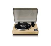 LBTA-166SI - Platine entièrement automatique avec transmission Bluetooth et préamplificateur - Platine et bras de lecture en métal - Bois de pin