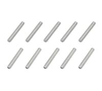 LBTODH Lot de 10 vis à six pans creux 6,3 à 20 x 3,8 cm à filetage complet en acier inoxydable 304 pour réparation de petits objets