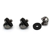 LBTODH Lot de 3 supports de vis filetés 1/4-20 avec rondelle en caoutchouc pour sangle de cou à dégagement rapide