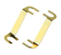 LBTODH Lot de 4 connecteurs de bornes de haut-parleur en cuivre pour haut-parleur et caisson de basses