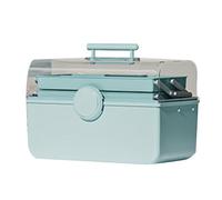 Lbvzxkad Boîte de Rangement pour Cosmétiques de Grande Capacité, Célèbre sur Internet, en Plastique, Anti-Poussière, Transparente, Portable, pour Bureau, Boîte de Rangement pour Médicaments