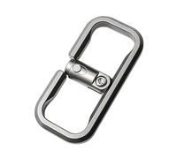 Lbvzxkad Porte-Clés de Voiture à Verrouillage Poussoir, Pendentif en Cuir de Vache, Gadget Adapté au Père, Petits Cadeaux pour