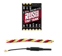 Lbvzxkad Rush Tiny Tank Nano VTX 48CH 350mW Transmetteur Entrée 5V avec Carte D'Extension LED Transmetteur FPV pour FPV Racing