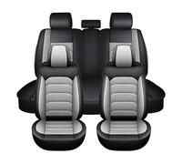 LBWARMB Housses Siège Auto Universelles Cinq Places pour Skoda Superb Combi 2024 Housses Protection Avant Et Arrière pour Sièges Auto Cuir Véritable Résistant À l'usure Respirant Imperméable