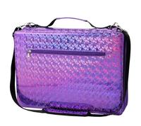 Lbxgap Trousse de rangement pour marqueurs 300 emplacements de grande capacité avec support multicouche portable pour crayons aquarelle Prismacolor et marqueurs gel (violet)