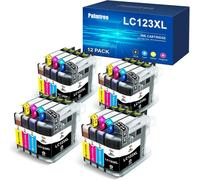LC-123 Cartouches d'encre pour Brother LC123 LC123XL pour Brother MFC-J4410DW J4510DW J4110DW J6720DW J6920DW J6520DW J470DW DCP-J132W DCP-J152W DCP-J752DW DCP-J870DW (16 Pack)