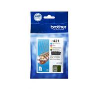 Brother LC421VAL - Pack de 4 cartouches d'encre originales
