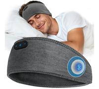 LC-dolida Bandeau Bluetooth Écouteurs Casque de Sommeil,Cadeaux pour Homme Femme,Les Mains Libres, Casque Dormir Doux avec Ultra-Fins HD Stéréo pour l'entraînement,Voyage,méditation,Yoga et détente