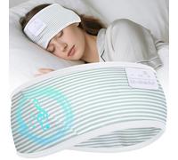 LC-dolida Bandeau Écouteurs de Sommeil Bluetooth V5.4, Casque Audio Bandeau sans Fil, Bandeau Audio Sommeil de 15 Heures de Lecture, Bandeau de Sommeil Léger avec Stéréo HiFi