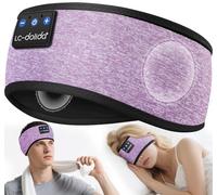 LC-dolida Bluetooth Bandeau Ecouteurs pour Dormir,Original Bandeau écouteur de Musique pour Hommes Femmes,Casque Sommeil avec Ultra-Fins HD Stéréo pour Sport,Dormeurs Latéraux,Voyage