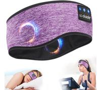LC-dolida Casque Bluetooth 5.4 pour dormir, bandeau antiadhésif, casque de sport, musique, entraînement, course, yoga, voyage