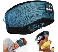 LC-dolida Casque de sommeil Bluetooth 5.4 - Bandeau de sommeil - Masque de sommeil - Casque de sport - Bandeau pour le sport, l'entraînement, le jogging, le yoga, les voyages