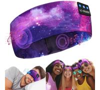 LC-dolida Casque de sommeil Bluetooth 5.4 - Bandeau de sommeil - Masque de sommeil - Casque de sport - Bandeau pour le sport, l'entraînement, le jogging, le yoga, les voyages