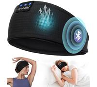 LC-dolida Casque de Sommeil Bluetooth 5.4, Bandeau de Sport sans Fil avec USB C pour Femmes et Hommes, Cadeaux de Sport, entraînement, Jogging, Yoga, insomnie, Voyage en Avion, méditation