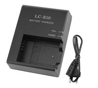 LC-E10 Chargeur de Batterie Rapide, Compatible avec LC-E10C LC-E10 LC-E10E Chargeurs de Batteries Compatible pour Canon 1100D 1200D 1300D 1500D 2000D 3000D 4000D, EOS Rebel T3 T5 T6 Appareils Photo