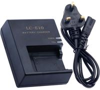 LC-E10 Chargeur Rapide Compatible avec LP-E10 LC-E10C LC-E10E pour Canon EOS Rebel T3 T5 T6 T7 T100 1500D 2000D 3000D 4000D 1300D 1200D 1100D SLR Digital Supply