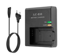 LC-E10C LC-E10 LP-E10 Chargeurs de Batteries, Charge Rapide Compatible avec Canon EOS 1100D / 1200D / 1500D / 3000D / X50 / Rebel T3, Chargeur Batterie Appareil Photo Canon
