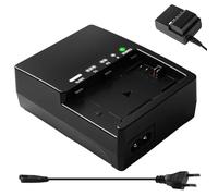 LC-E6 LC-E6E LP-E6 LP-E6N LP-E6NH Chargeur Rapide,Batterie Compatible avec EOS 5D Mark II 5D Mark III EOS 7D EOS 60D 5D2 5D3 6D Caméras Power，1 câble Secteur EU
