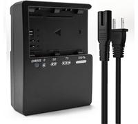 LC-E6 LC-E6E LP-E6N Chargeur de batterie pour LP-E6 compatible avec Canon EOS R5 R6 6D 7D 5D 5DS 5DS R 60D 60DA 70D 80D 5D Mark III 90D Mark II Alimentation