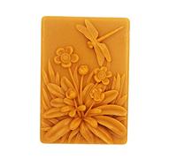 LC Libellule et fleurs N515 Moule Craft Moule à savon en silicone Motif Craft Moules DIY fait à la main Bougie Moules