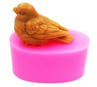 LC - N502 - Moule en silicone en forme d’oiseau pour fabriquer des savons et des bougies artisanaux
