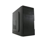 LC-Power 2014MB - Boîtier PC Midi Tower Noir, micro ATX/Mini-ITX, 1x5.25", 2x3.5", 2x2.5", USB 3.2 Gen 1, ventilation 120/80mm, 190x356x354mm