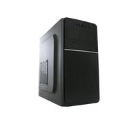 LC-Power 2015MB Micro Tower Noir : ATX, 1x 5.25" Externe, 2x 3.5" & 2x 2.5" Internes, USB 3.2 Gen 1, Vent. 120mm Avant & Latéral, 80mm Arrière